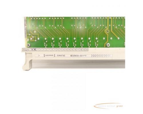 Siemens 6ES5432-3BA12 Digitaleingabe Ausgabe: 2 / E-Stand 2 SN:Ti108546 - Bild 5