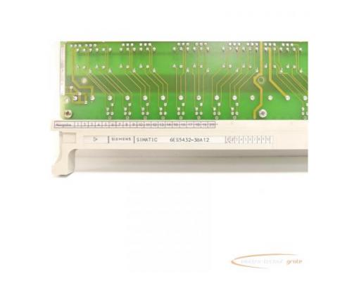 Siemens 6ES5432-3BA12 Digitaleingabe Ausgabe: 20 / E-Stand 2 SN:UD055399 - Bild 5