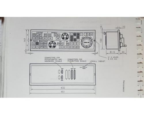 Fidia Maschinenbedienfeld PB14 - Bild 1