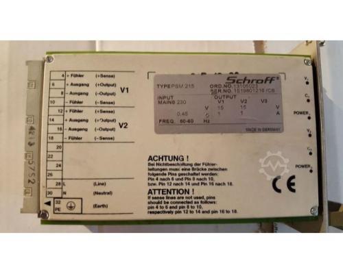 Schroff Netzteil PSM215, 19'' AC/DC-Linearregler, Dual, +/-15V - Bild 2