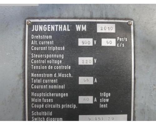 JUNGENTHAL DK1200 Einständerkarusselldrehmaschine - Bild 2