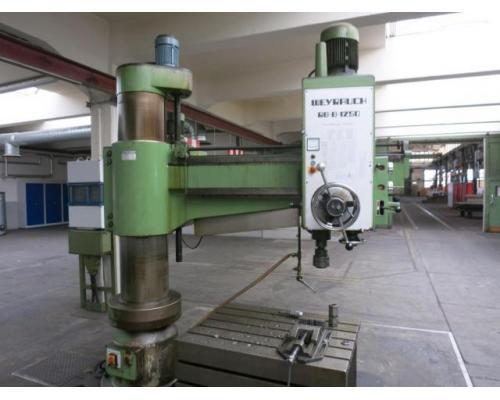 WEYRAUCH RB-B 1250 Radialbohrmaschine - Bild 1