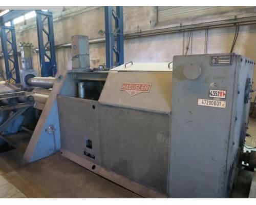 HÄUSLER VRM HY 2000x20 Vierwalzen - Blechbiegemaschine - Bild 5