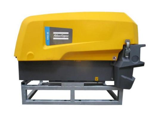 ATLAS COPCO XAS 48 KD EXT. SKID Mobiler Kompressor - Bild 2