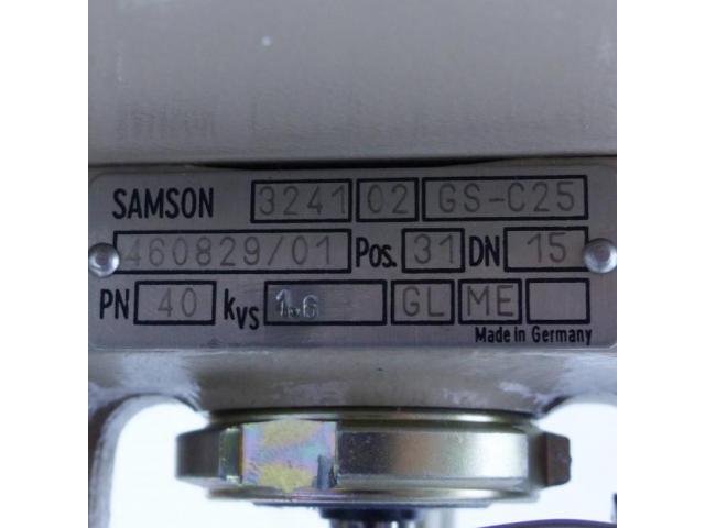 Pneumatyczny zawór sterujący 3241 02 GS - C25 - 2