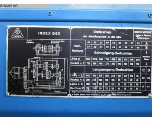 INDEX Revolver-Drehautomat B60 - Bild 4