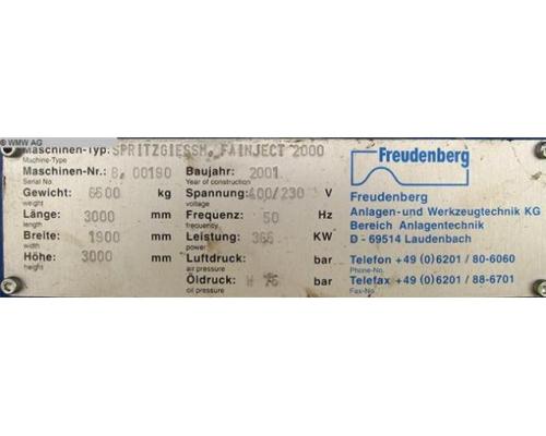 FREUDENBERG Spritzgiessmaschine - Sondermaschine FAINJECT 2000 - Bild 5