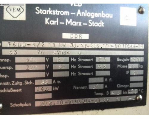 WMW (KARL-MARX-STADT) Fräsmaschine - Vertikal FSS400 V/2 - Bild 5