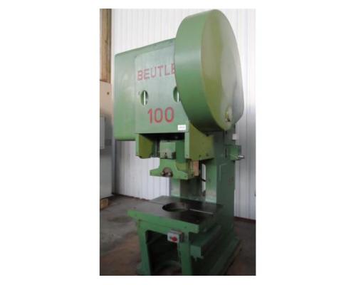 BEUTLER Einständerexzenterpresse PDR 100 - Bild 1