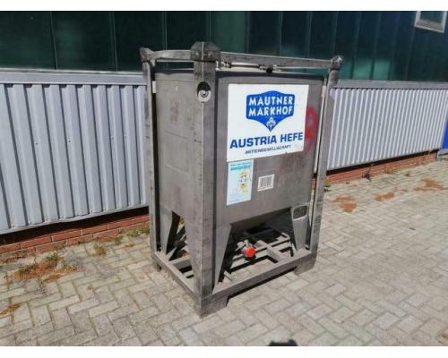 Edelstahlbehälter Transportcontainer IBC Tank - Bild 2