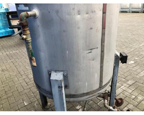 Edelstahlbehälter isoliert  Behälter Kessel Tank mit Heizschlange - Bild 5