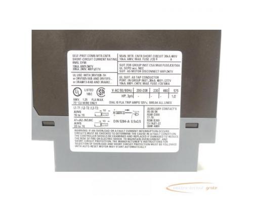 Siemens 3RA6120-2BB33 Direktstarter 690 V AC/DC 24 V 0,32 - 1,25A - Bild 6