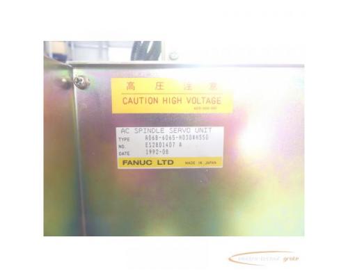 Fanuc A06B-6065-H030 # H550 Spindle Servo Unit SN:ES2801407 + A06B-6044-C605 - Bild 6