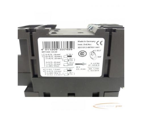 Siemens 3RT1035-1AC20 Leistungsschütz 24V Spulenspannung - Bild 6