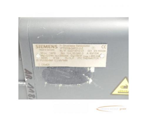 Siemens 1FT5074-0AF01-2 - Z SN:YFS227671301001 - generalüberholt! - - Bild 4