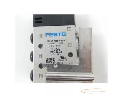 Festo CPE14-M1BH-5L- * Magnetventil 196911 + MSZE-3-24DC 662 523 + 544395 - Bild 2