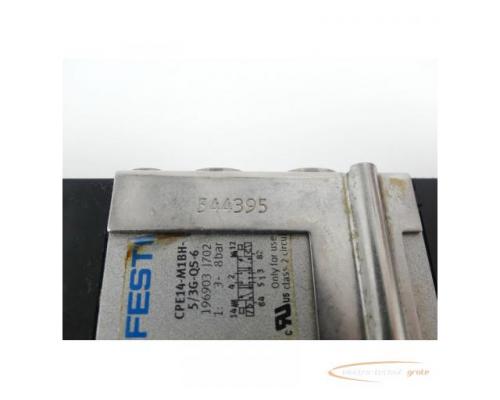 Festo CPE14-M1BH-5/3G-QS-6 196903 + 2x MSZE-3-24DC 662 523 + 544395 - Bild 4