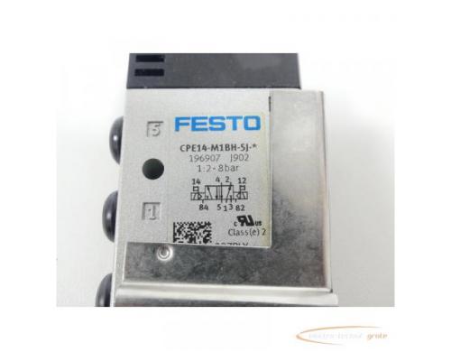 Festo CPE14-M1BH-5J- * Magnetventil 196907 + 2x MSZE-3-24DC 662 523 + 544395 - Bild 2