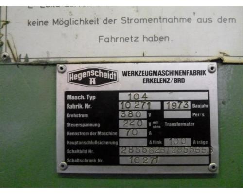 Hegenscheid MFD Radsatzdrehmaschine U 2000-150 - Bild 5