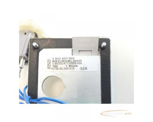 Bosch 3 842 405 602 Bedienblock 3.99200.877 / 0000-0CK SN:N154.00.000.610 - Bild 4