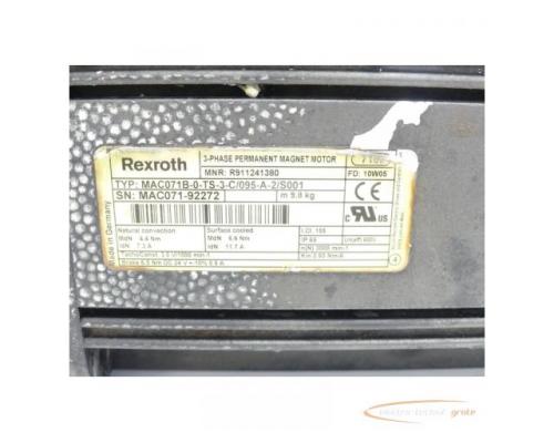 Rexroth MAC071B-0-TS-3-C / 095-A-2 / S001 MNR: R911241380 SN:MAC071-92272 - Bild 4