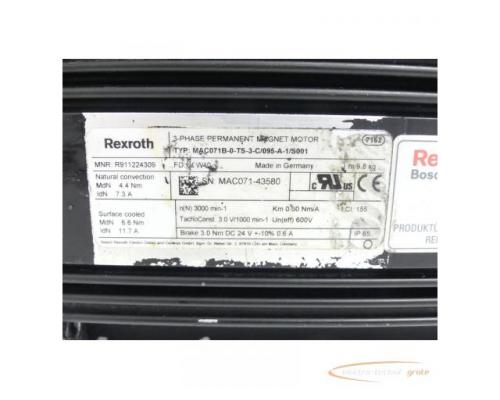 Rexroth MAC071B-0-TS-3-C / 095-A-1 / S001 MNR: R911224309 SN:MAC071-43580 - Bild 4