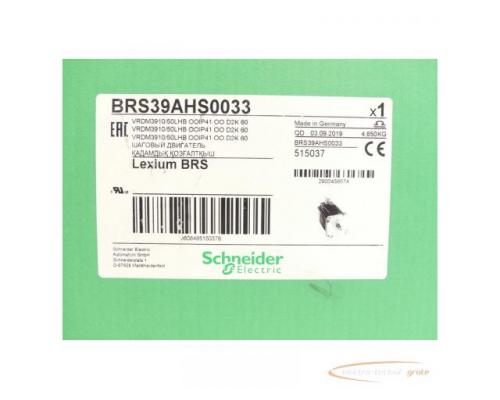 Schneider Electric BRS39AHS0033 / VRDM3910/50LHB Lexium BRS SN:2900456574 - ungebraucht! - - Bild 3