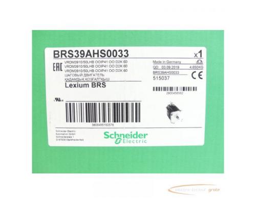 Schneider Electric BRS39AHS0033 / VRDM3910/50LHB Lexium BRS SN:2900456582 - ungebraucht! - - Bild 3