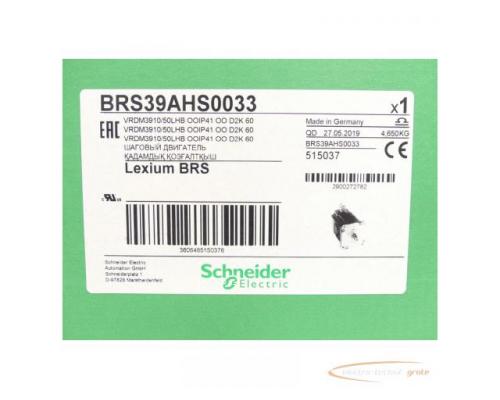 Schneider Electric BRS39AHS0033 / VRDM3910/50LHB Lexium BRS SN:2900272782 - ungebraucht! - - Bild 3