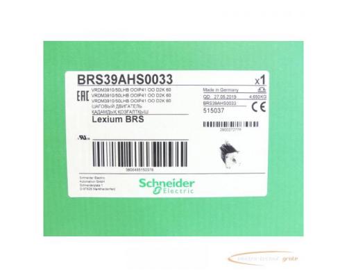 Schneider Electric BRS39AHS0033 / VRDM3910/50LHB Lexium BRS SN:2900272776 - ungebraucht! - - Bild 3