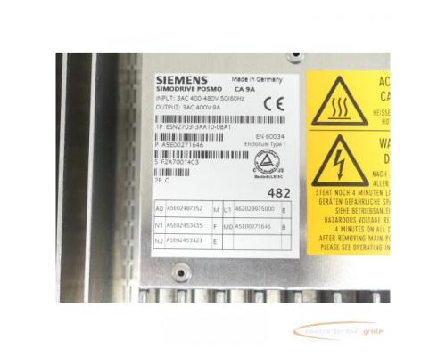 Siemens 6SN2703-3AA10-0BA1 SIMODRIVE POSMO CA 9A SN:F2A7001403 - ungebraucht! - - Bild 4