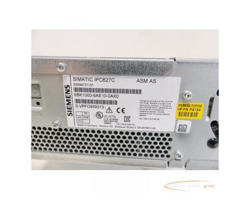 Siemens 6BK1000-6AE10-0AX0 Simatik IPC627C S.Nr.VPFO959313 , ohne Festplatte - Bild 5