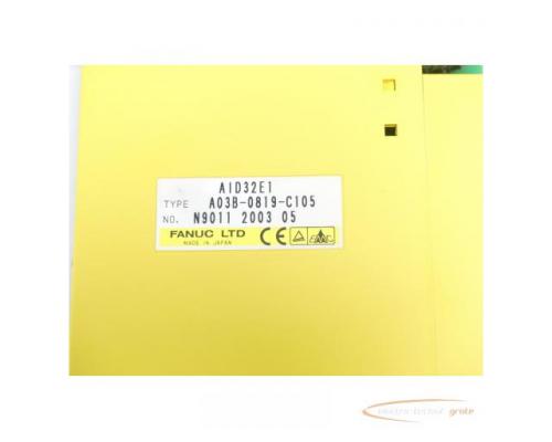 Fanuc A03B-0819-C105 Modul AID32E1 SN:N9011 - Bild 4