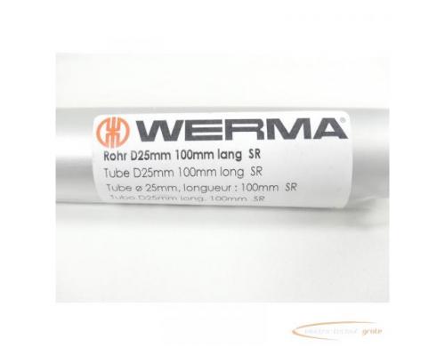 Werma 975 845 10 Rohr D25mm 100mm lang SR - ungebraucht! - - Bild 2