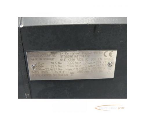 Siemens 1FT6086-1AF71-4AG1 Permanent-Magnet-Motor SN:EK568703902006 - Bild 4