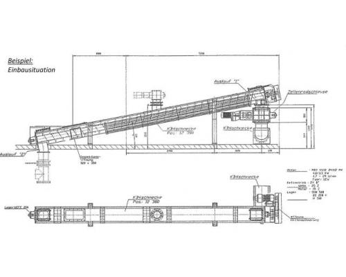 Fielenbach Trogschneckenförderer aus Edelstahl KNTS 400 - Bild 7