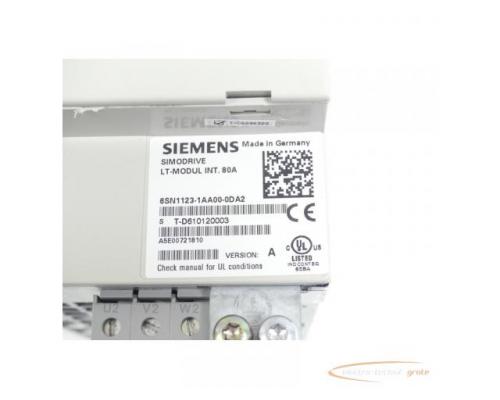 Siemens 6SN1123-1AA00-0DA2 LT-Modul Version: A SN:T-D610120003 - Bild 4