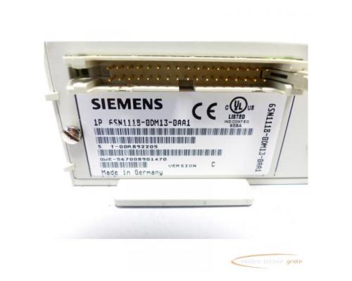 Siemens 6SN1118-0DM13-0AA1 Regelungseinschub SN:T-00R892205 Version C - Bild 5