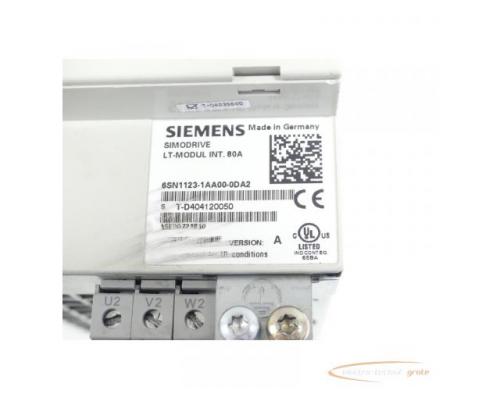 Siemens 6SN1123-1AA00-0DA2 LT-Modul Version: A SN:T-D404120050 - Bild 4