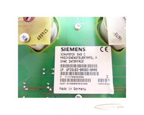 Siemens 6FC5103-0AD03-0AA0 + Siemens 6FX1152-4BA01 Version: C SN: T-K72032356 - Bild 4