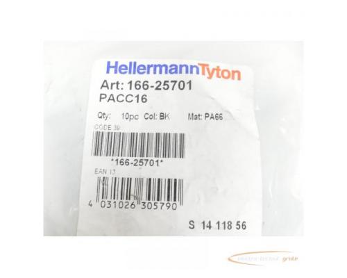 HellermannTyton PACC16 Befestigungsschelle 166-25701 VPE 10St. - ungebraucht! - - Bild 2