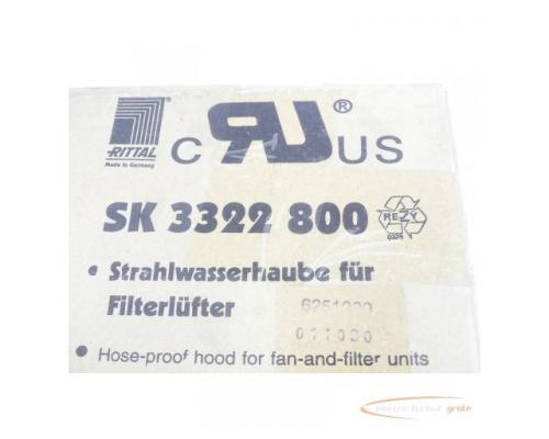 Rittal SK 3322 800 Strahlwassrthaube für Filterlüfter - ungebraucht! - - Bild 2