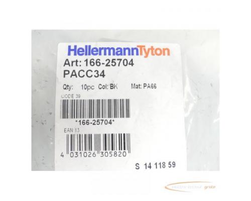 HellermannTyton PACC34 Befestigungsschellen 166-25704 VPE 10St - ungebraucht! - - Bild 2