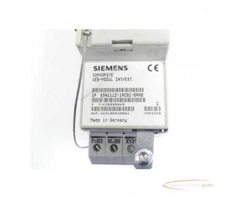 Siemens 6SN1112-1AC01-0AA0 UEB-Modul Version: C SN:T-K32020849 - Bild 5