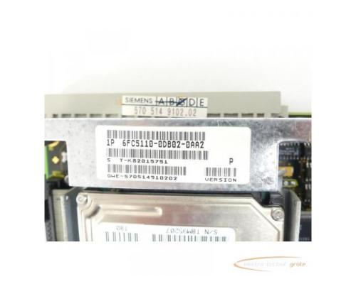 Siemens 6FC5110-0DB02-0AA2 MMC-CPU Version: P SN:T-K82015751 - Bild 6