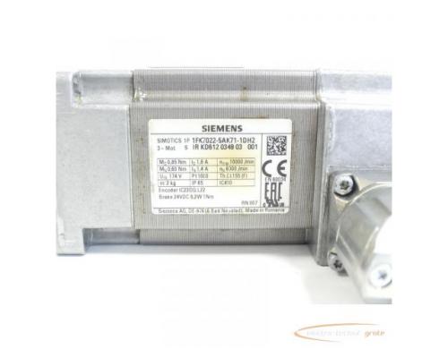 Siemens 1FK7022-5AK71-1DH2 Synchronservomotor SN:IRKD612034903001 - Bild 5