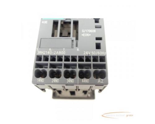 Siemens Sirius 3RH2140-2AB00 Hilfschütz E-Stand 06 24V - Bild 6