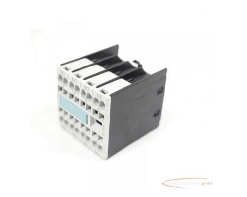 Siemens 3RH1911-2FA40 Hilfsschalterblock E-Stand 06 - Bild 1