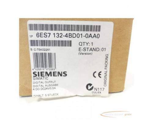 Siemens Simatic S7 6ES7132-4BD01-0AA0 Digital Ausgabe VPE 5 St - ungebraucht! - - Bild 3