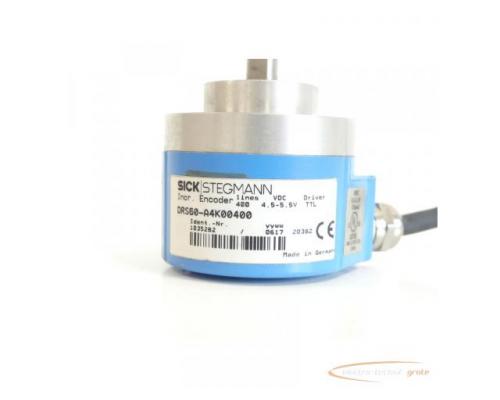 Sick / Stegmann DRS60-A4K00400 Incremental Encoder Id.Nr. 1035282 - Bild 4